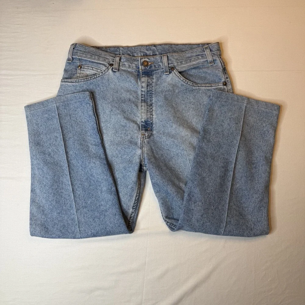 Levis 560 Jeans Mens 36x29 Relaxed Fit Tapered Leg Vintage Denim Made‎ USA 90s